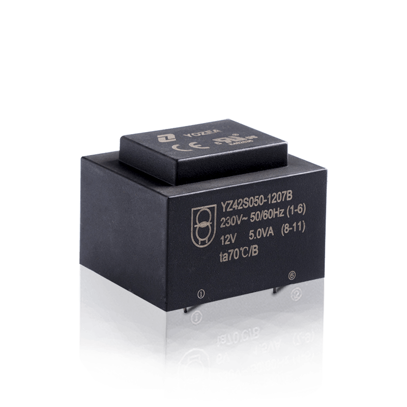 YZ42S080-1207B-EI38 3.2VA baixa frequência YOZEA marca transformador pcb de tamanho pequeno